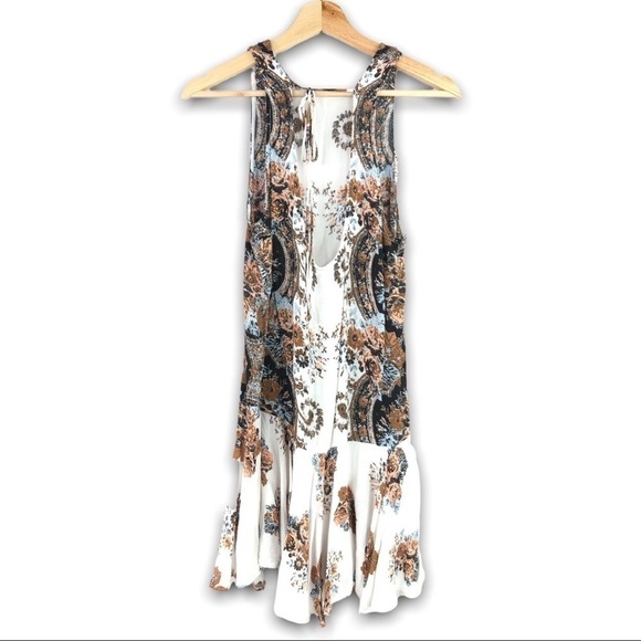 Free People Intimately - Dobby Dot Slip Ivory Combo - XS - Picture 3 of 9